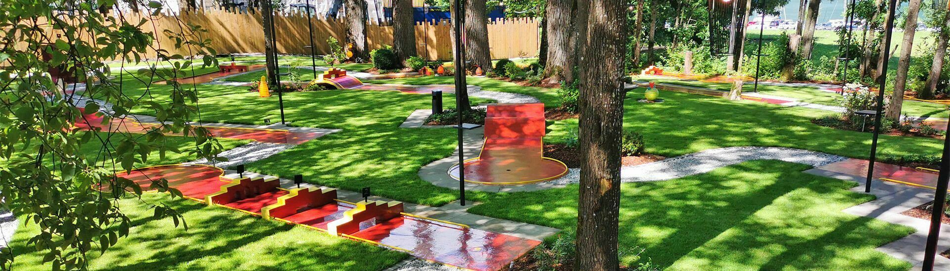 Minigolfen in Pertisau am Achensee}