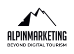 Das Logo des Unternehmens Alpinmarketing