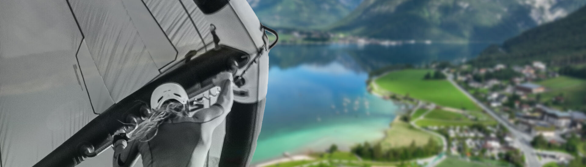 Wingfoilen am Achensee Graphik des Wingfoil Events am Achensee}