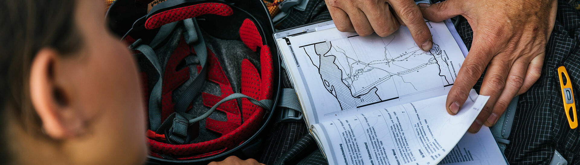 Tour planning The right equipment and careful planning is essential before any tour. The map material is an important tool.}