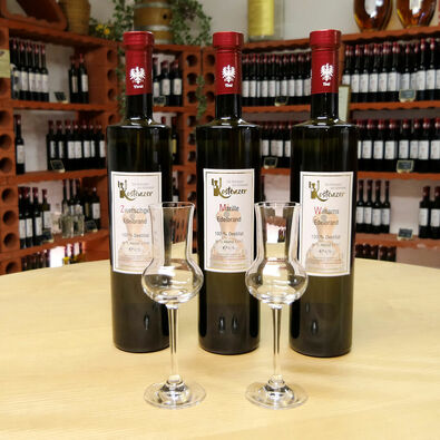 Die Edelbrennerei Kostenzer in Maurach am Achensee bietet eine riesige Vielfalt an unterschiedlichen Schnäpsen.