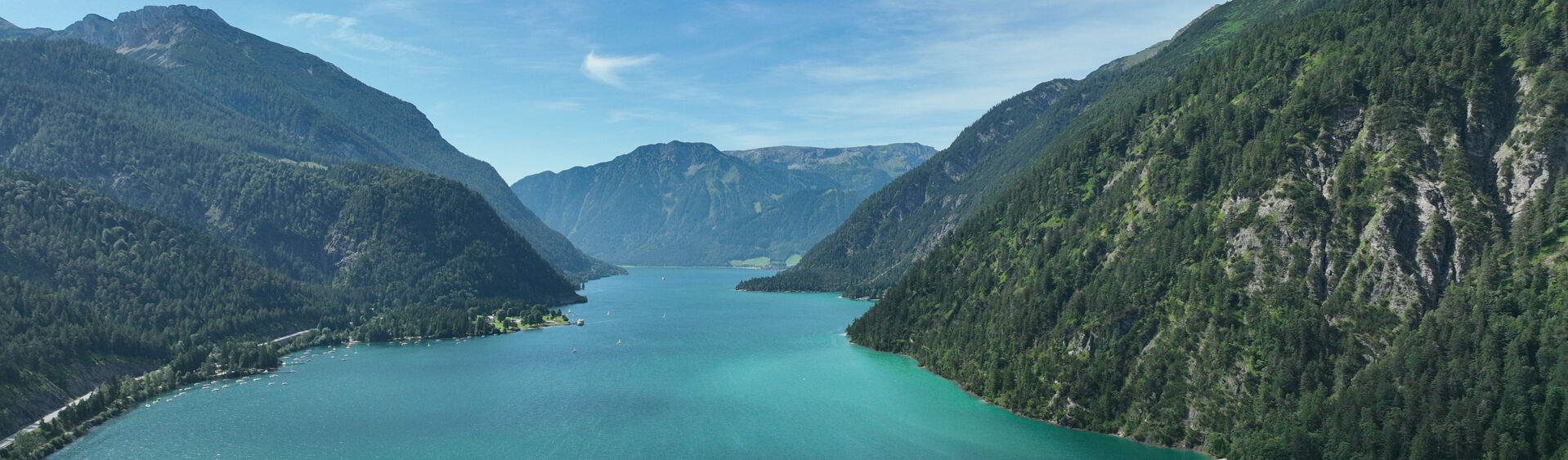 The view from Achenkirch to the Achensee region.