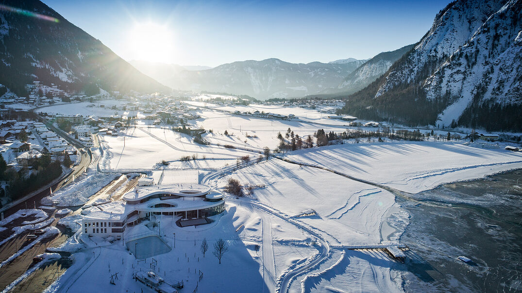 Maurach am Achensee Am Südufer des Achensees liegt das Dorf Maurach, wo man auch im Winter vieles erleben kann.