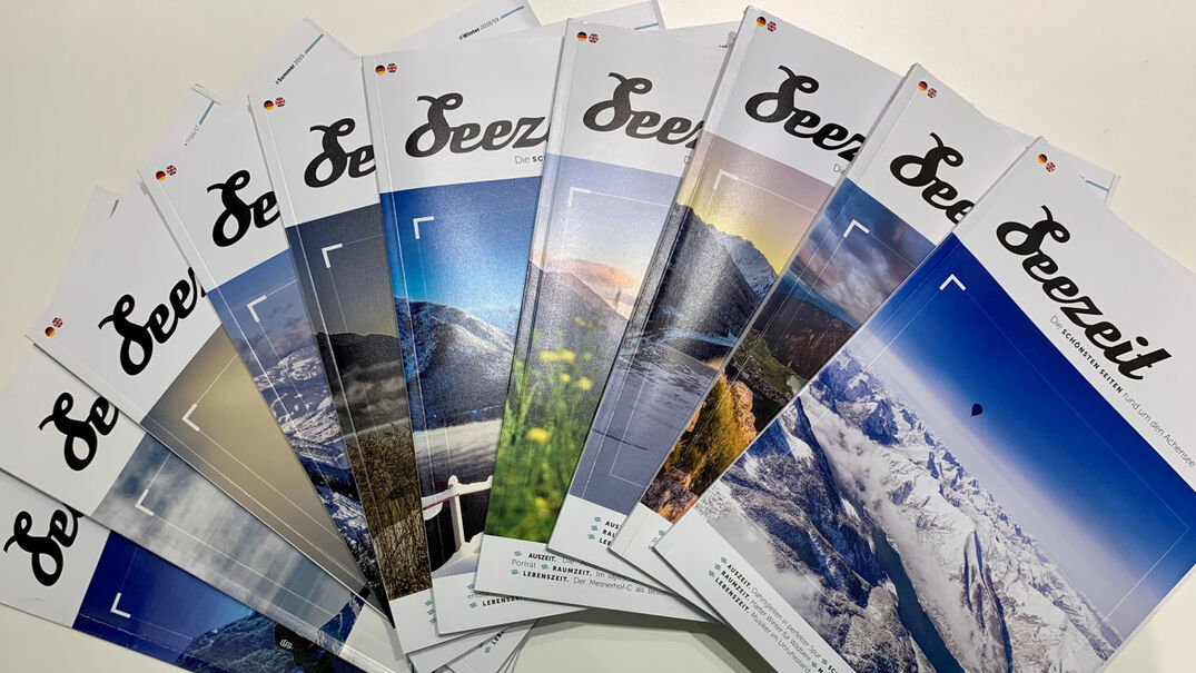 Das Magazin Seezeit ist ein regionales und saisonales Magazin am Achensee.