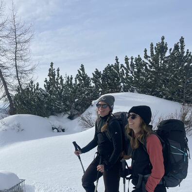 A ski tour in the middle of the winter landscape of the Rofan mountains is a special experience.
