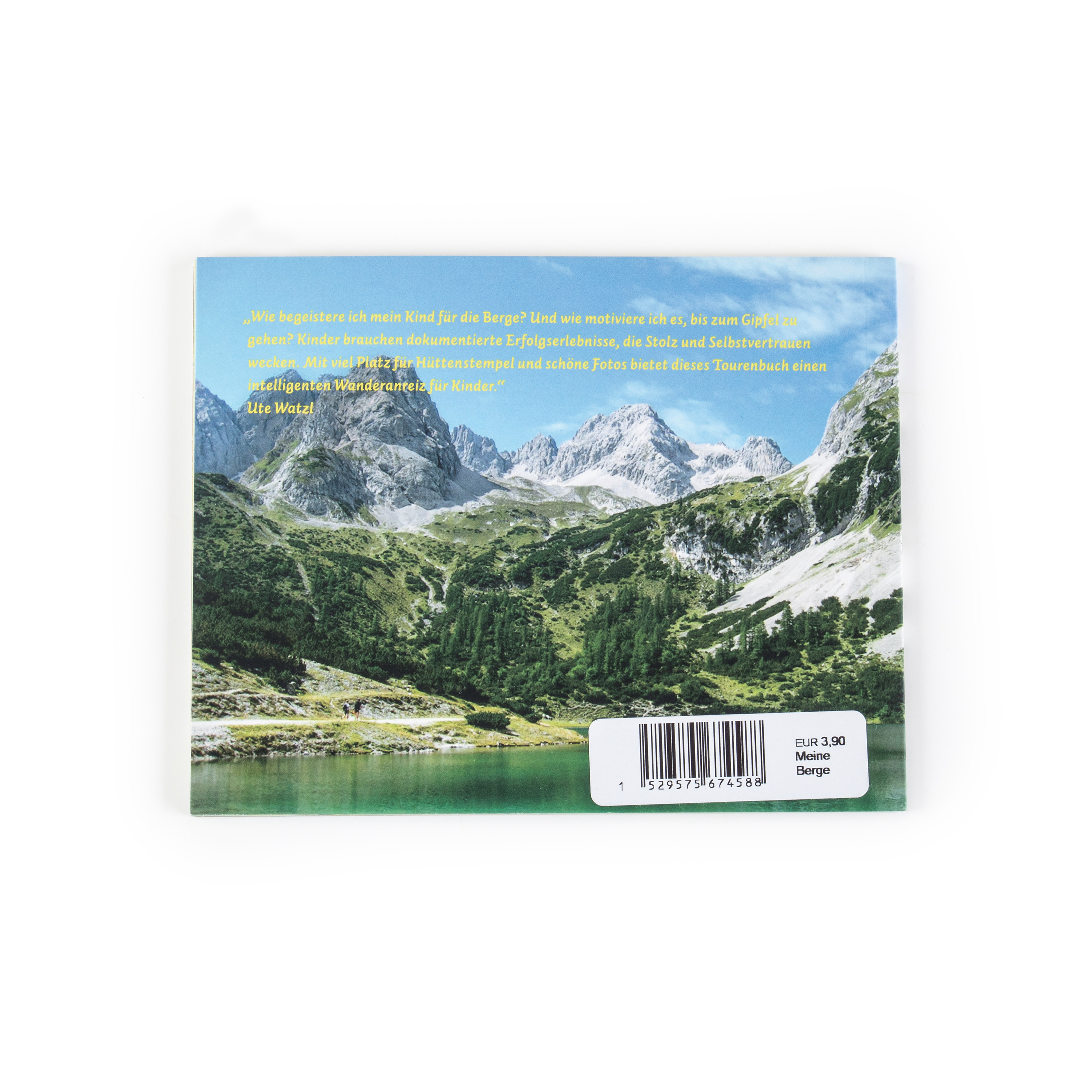 "Meine Berge" Tourenbuch für Kinder