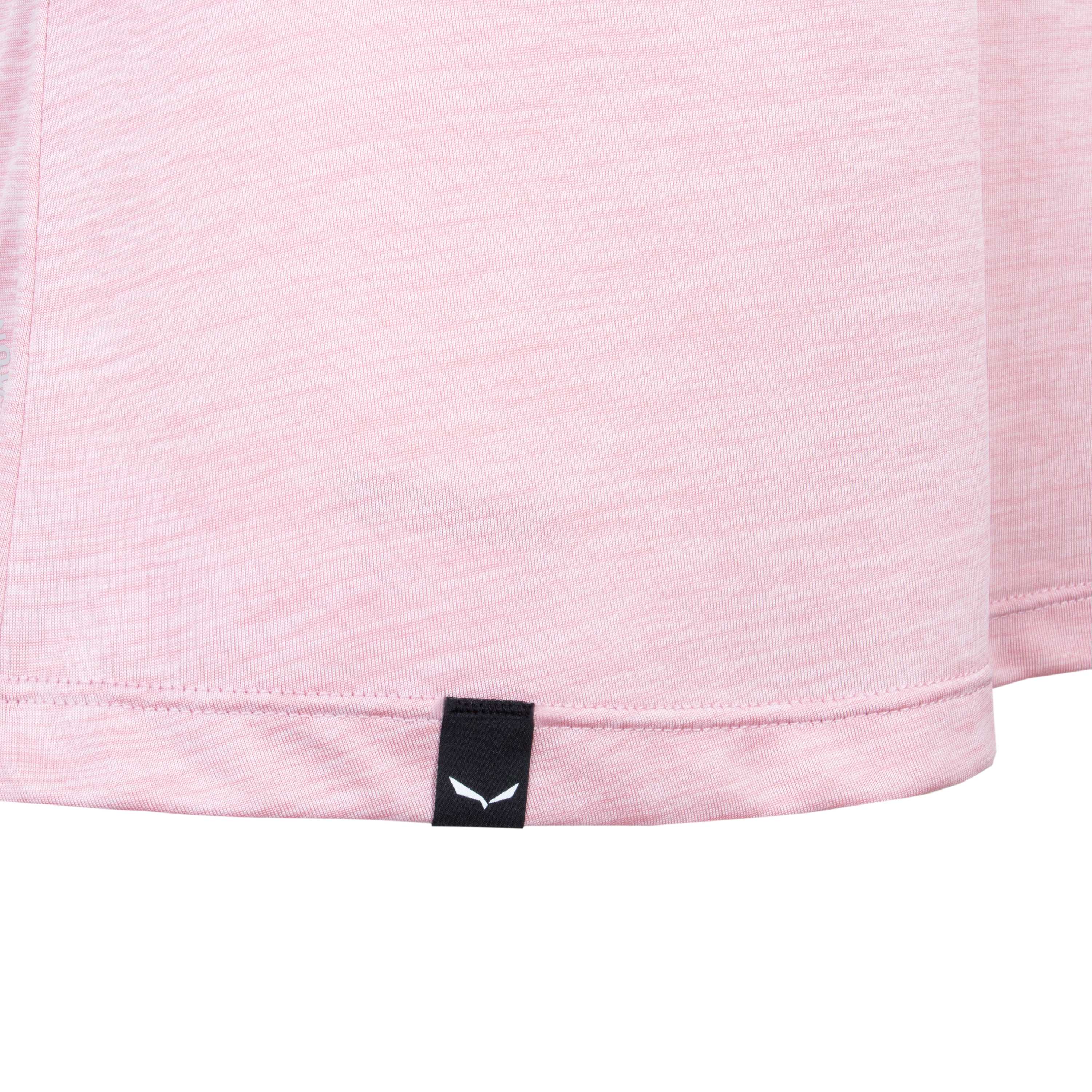 Salewa „Ich war dabei“ Karwendelmarsch Damen T-Shirt in zephyr melange