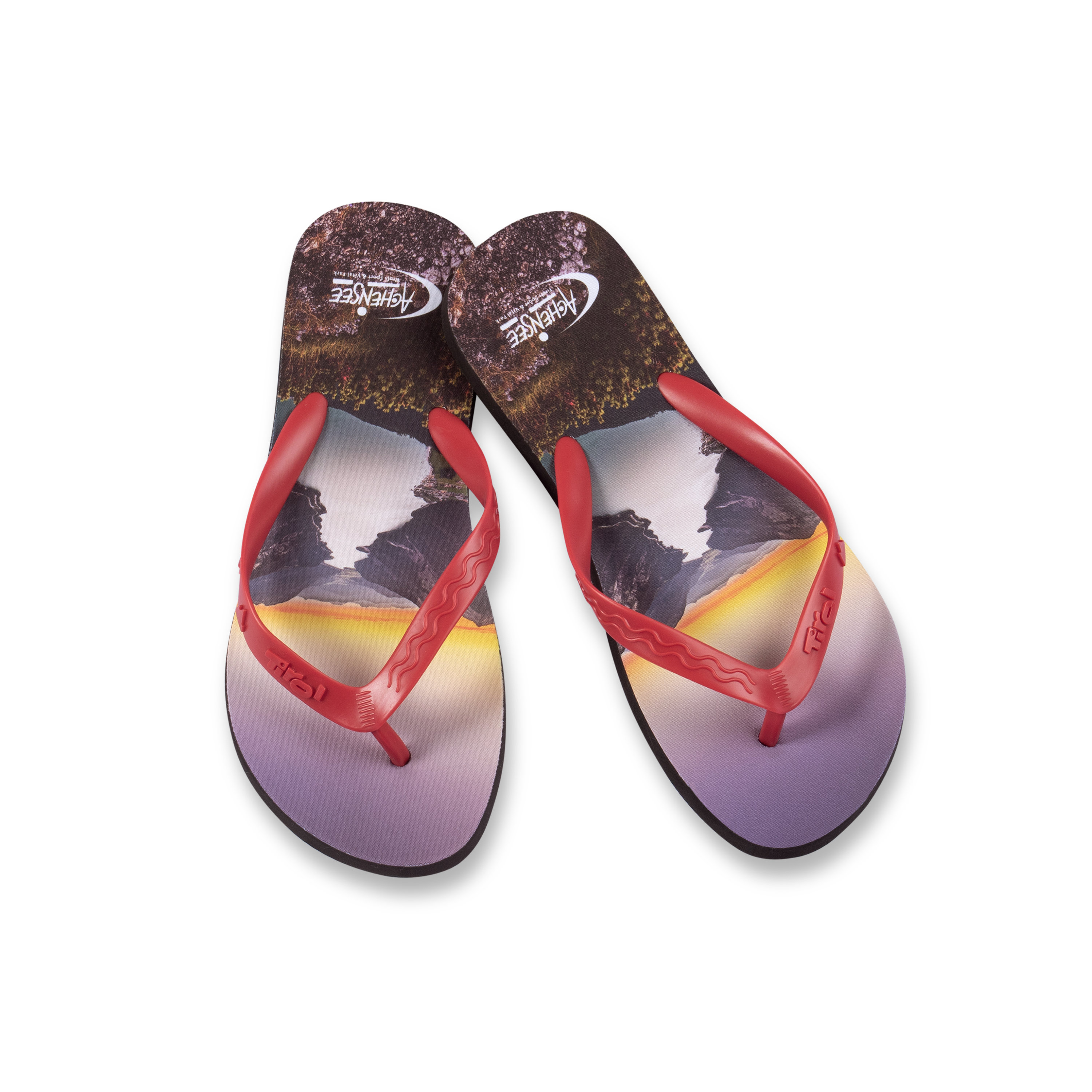 Achensee Flip Flops "Sonnenuntergang"