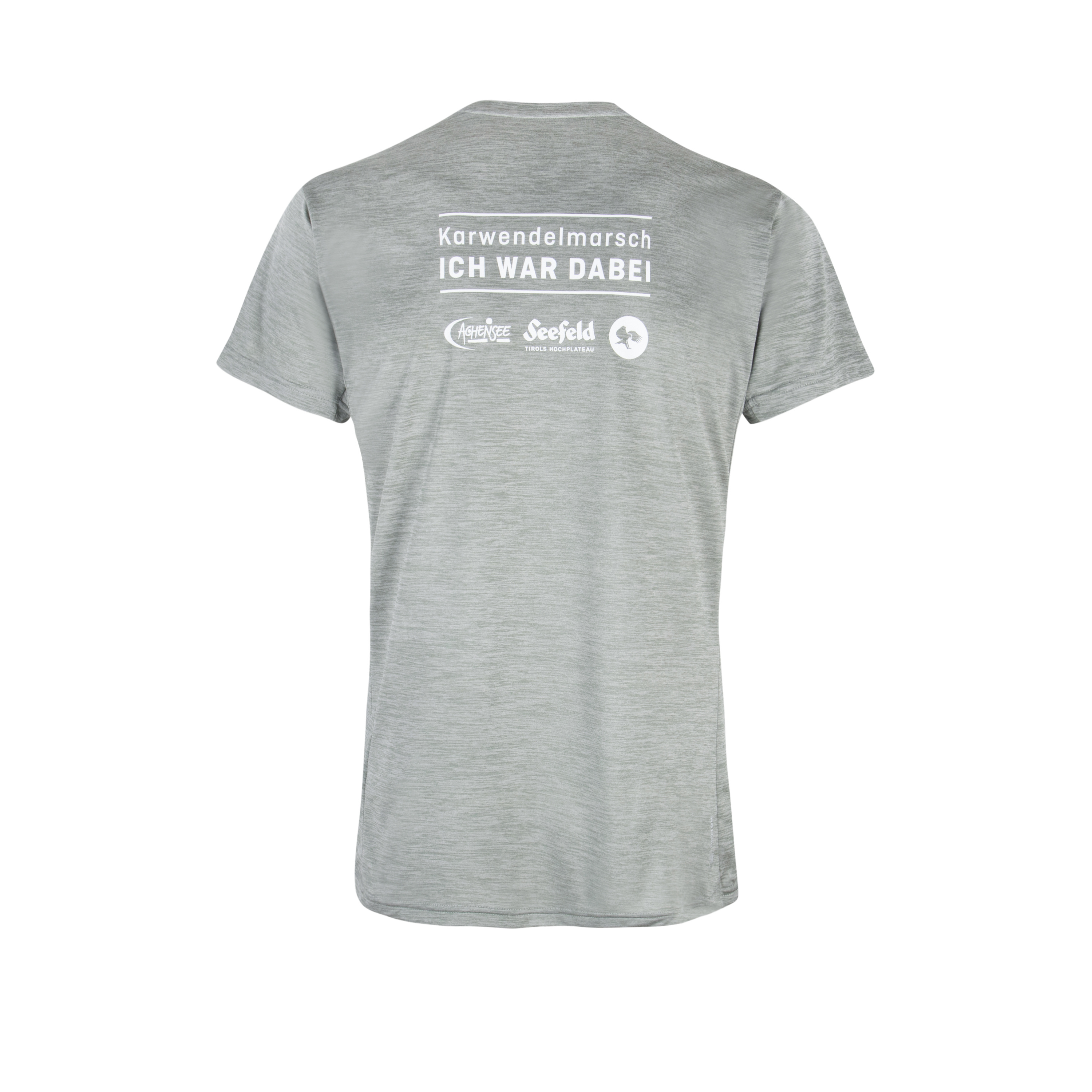 Salewa „Ich war dabei“ Karwendelmarsch Herren T-Shirt in shadow melange