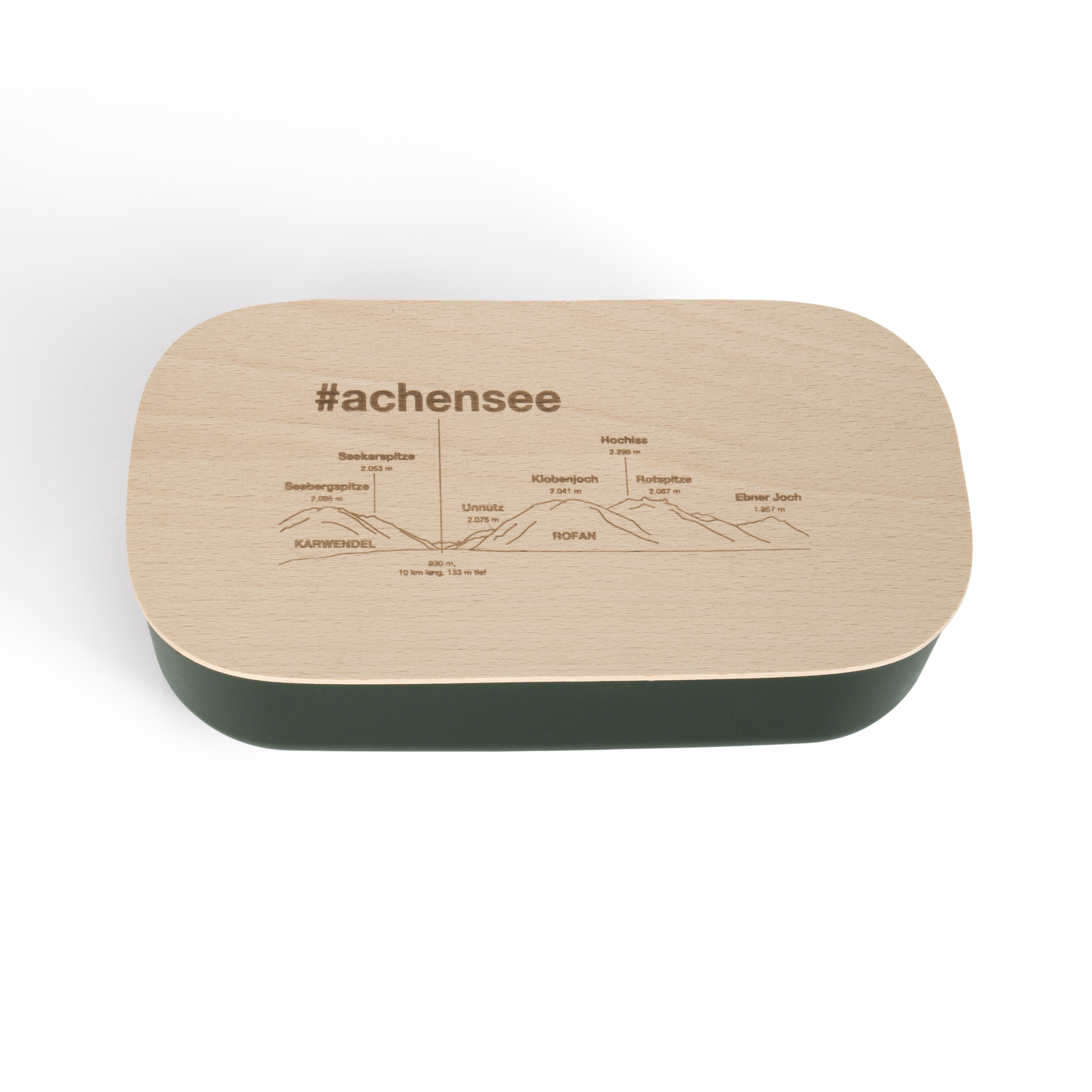 Jausenbox #achensee aus Bio-Kunststoff