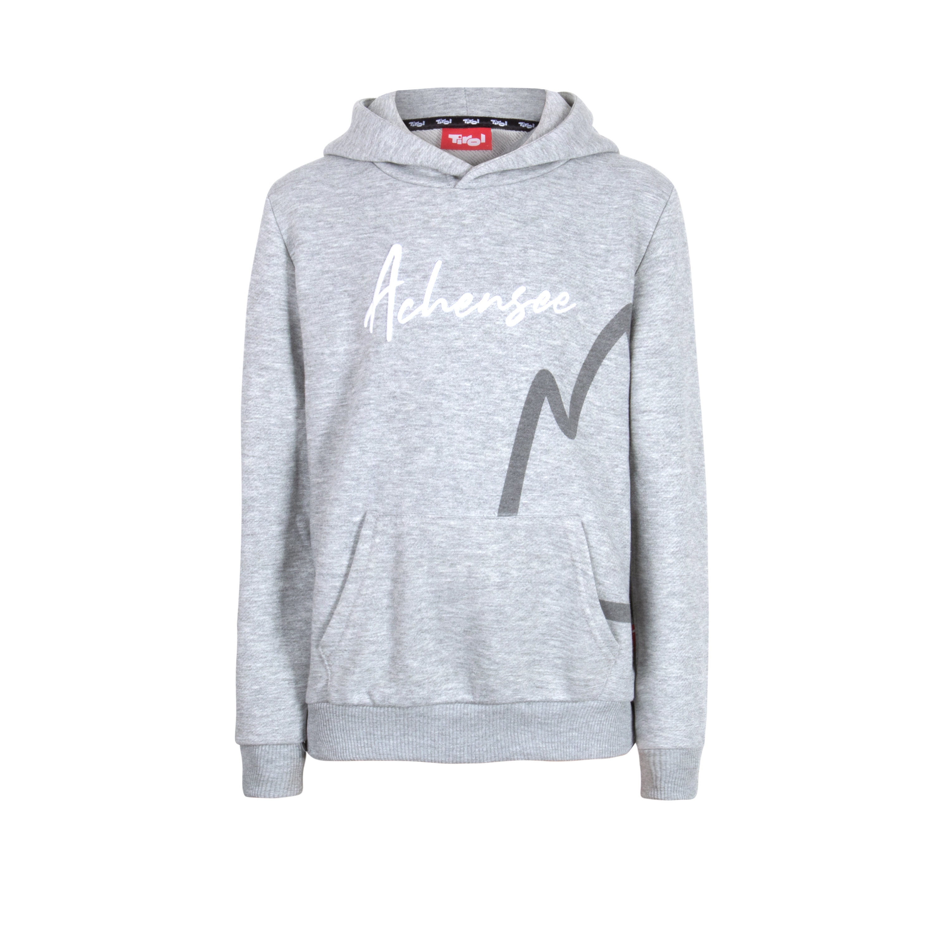 Achensee Kinder Hoody in grau
