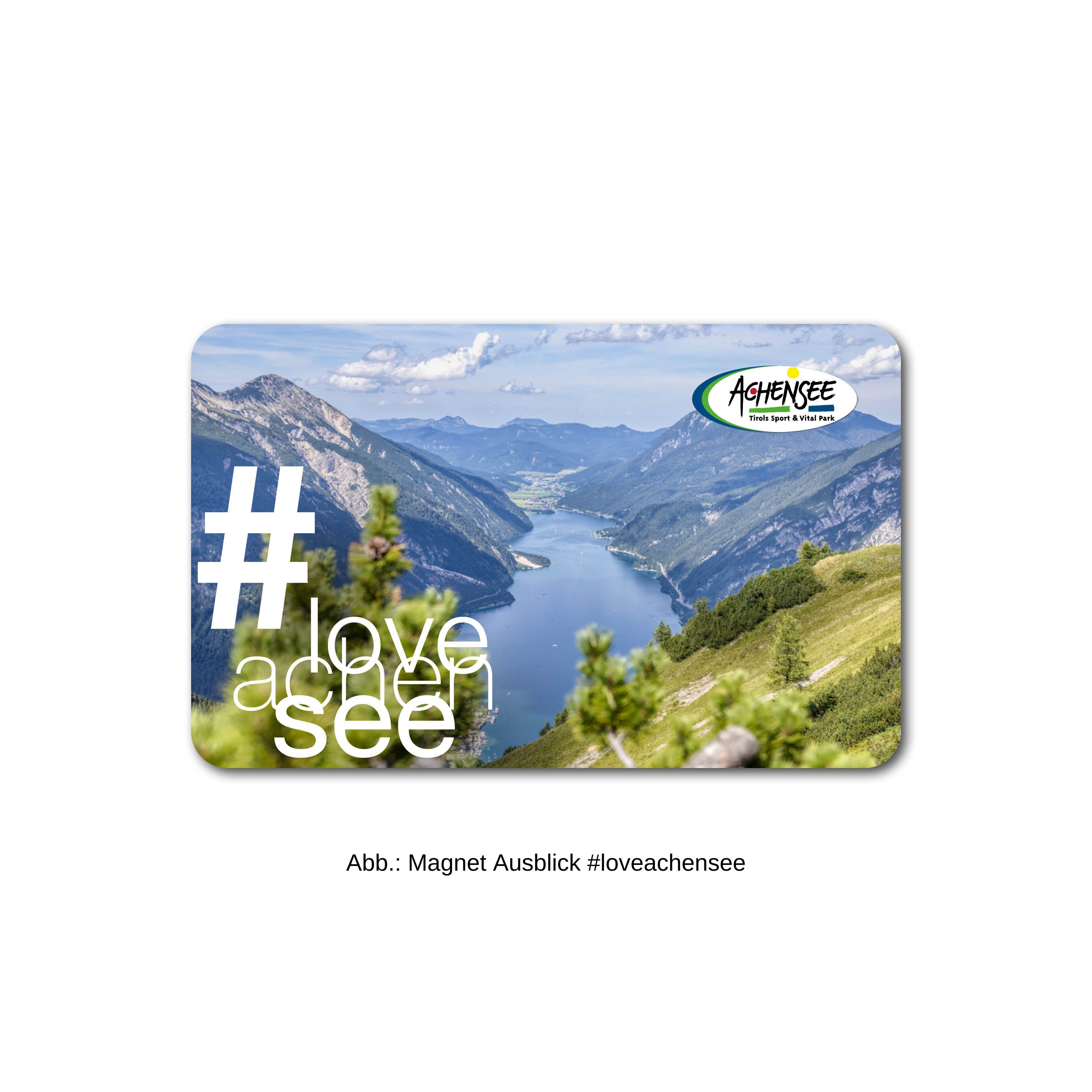 Magnete mit Achensee-Motiv