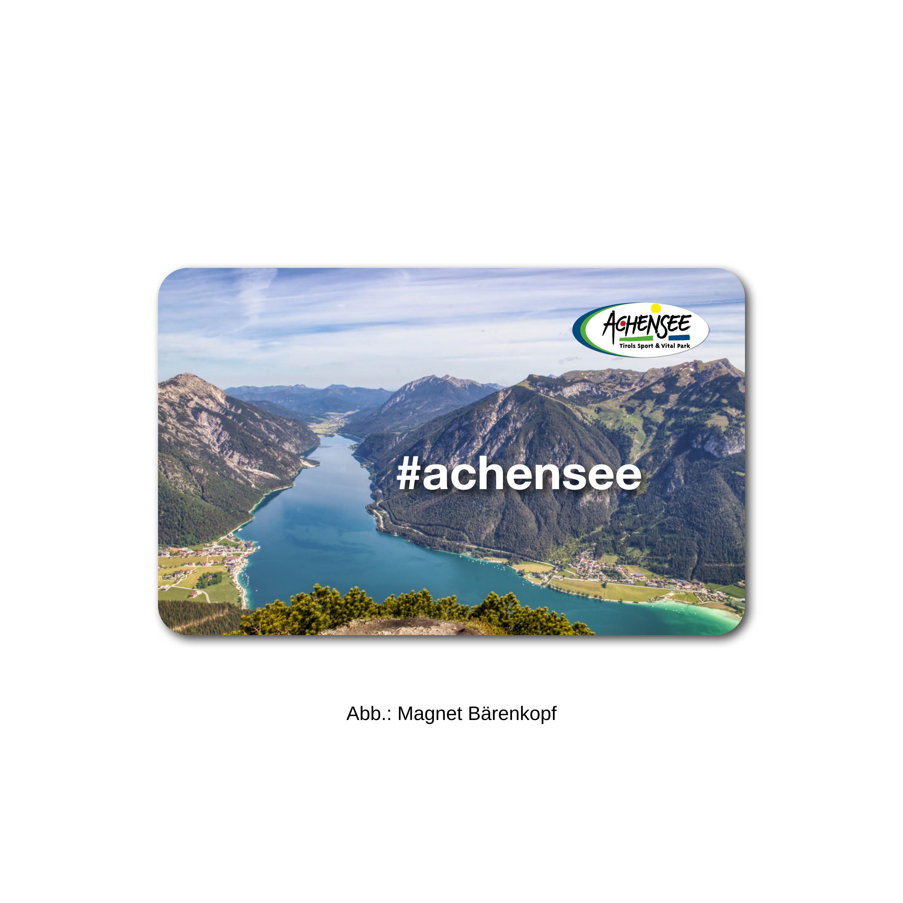 Magnete mit Achensee-Motiv