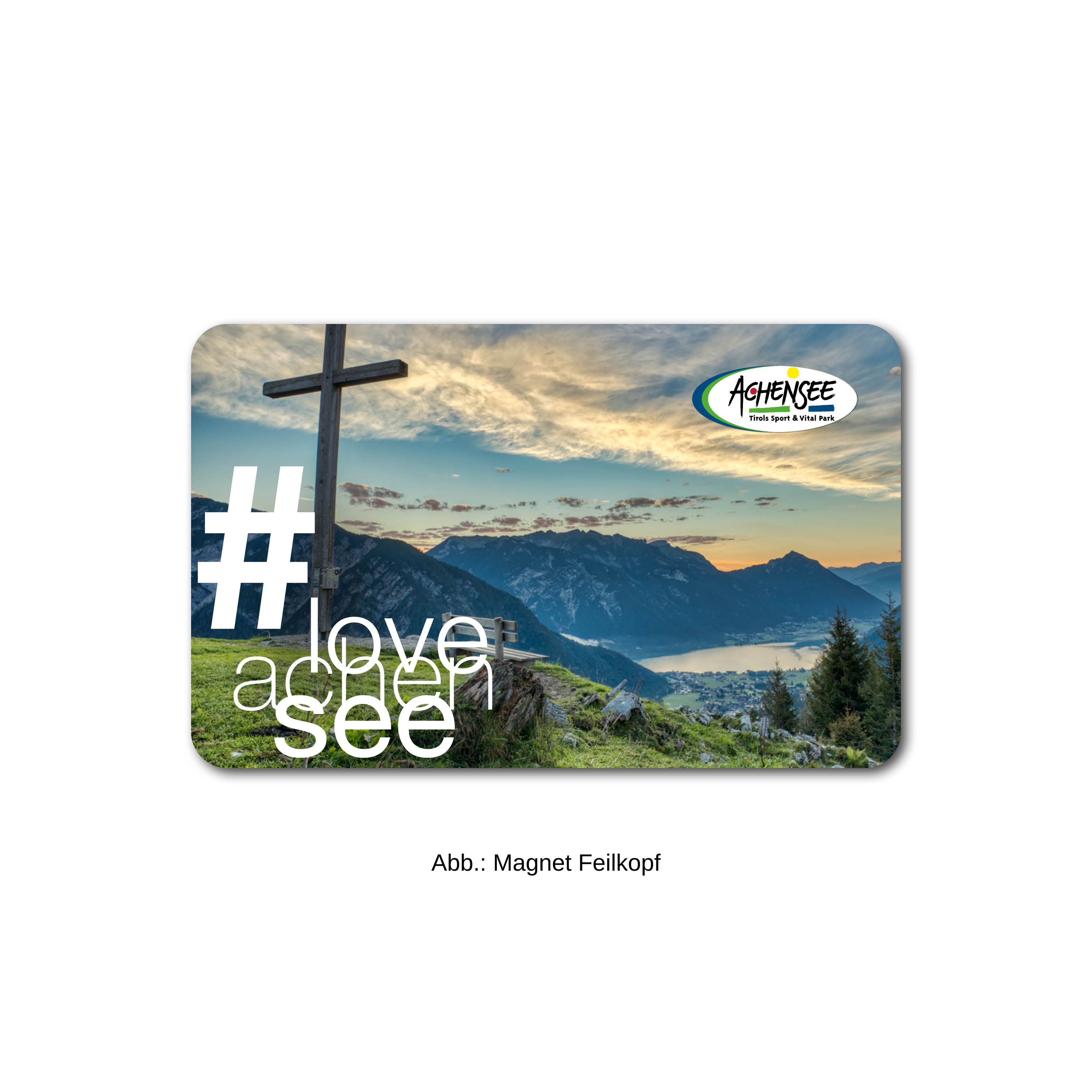 Magnete mit Achensee-Motiv