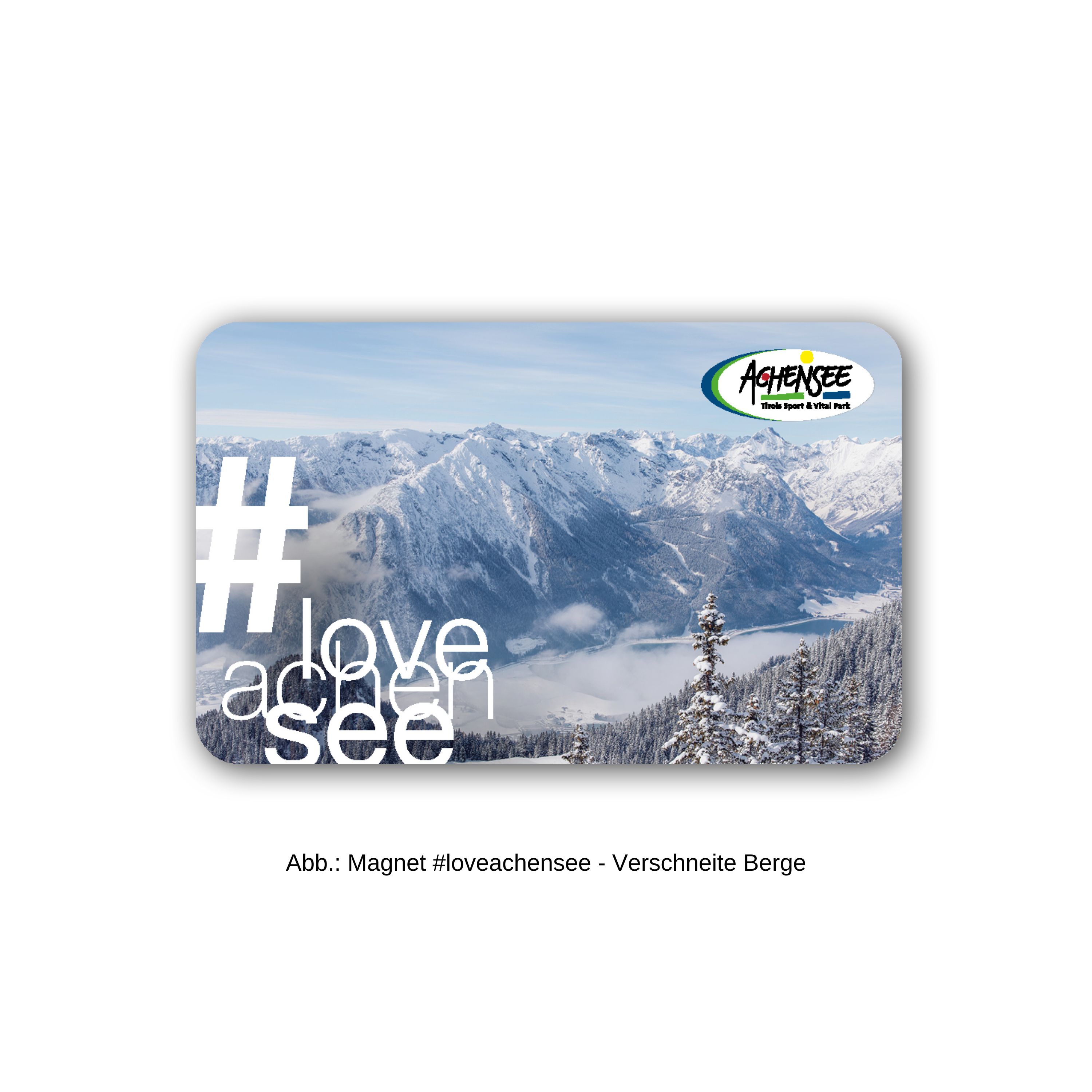 Magnete mit Achensee-Motiv