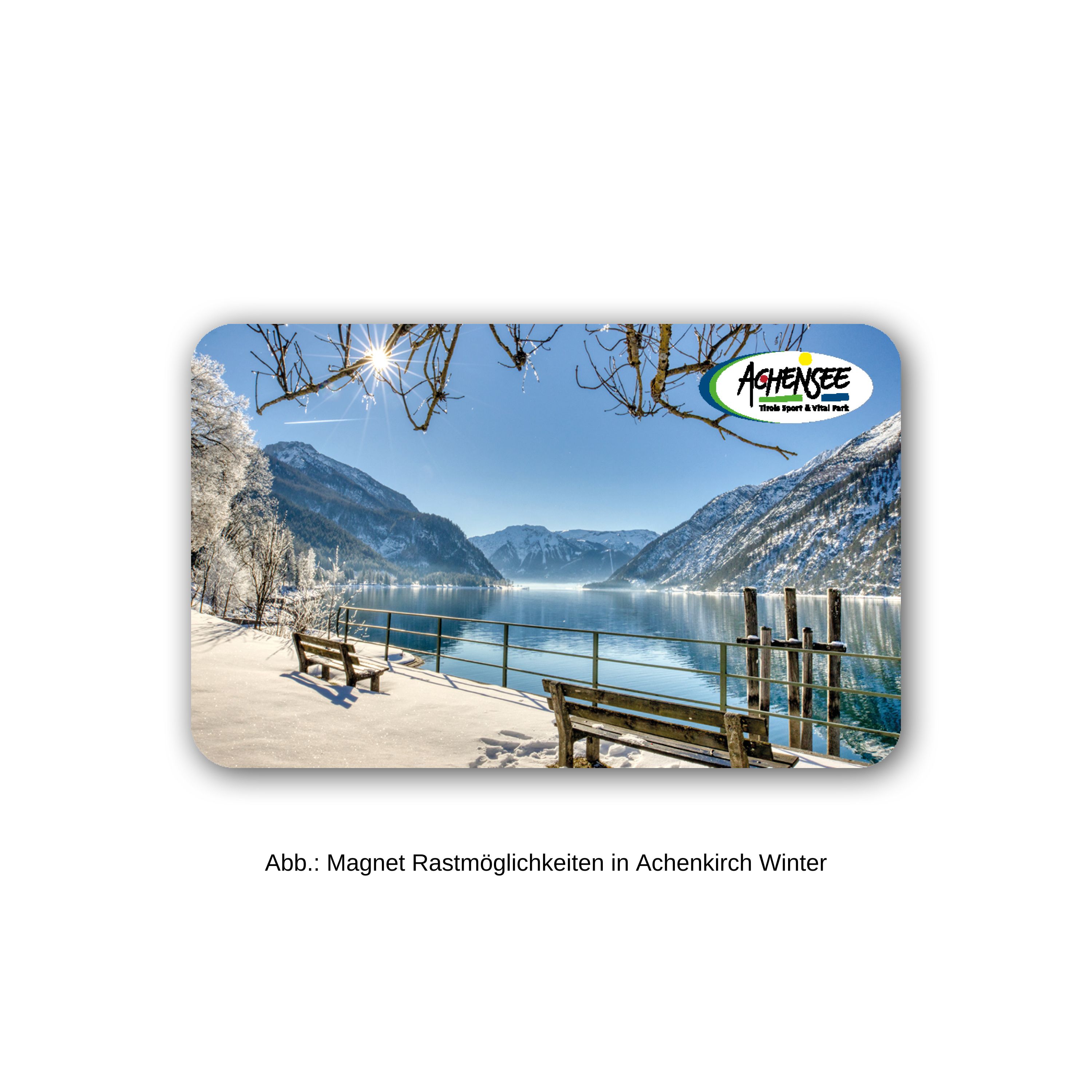 Magnete mit Achensee-Motiv