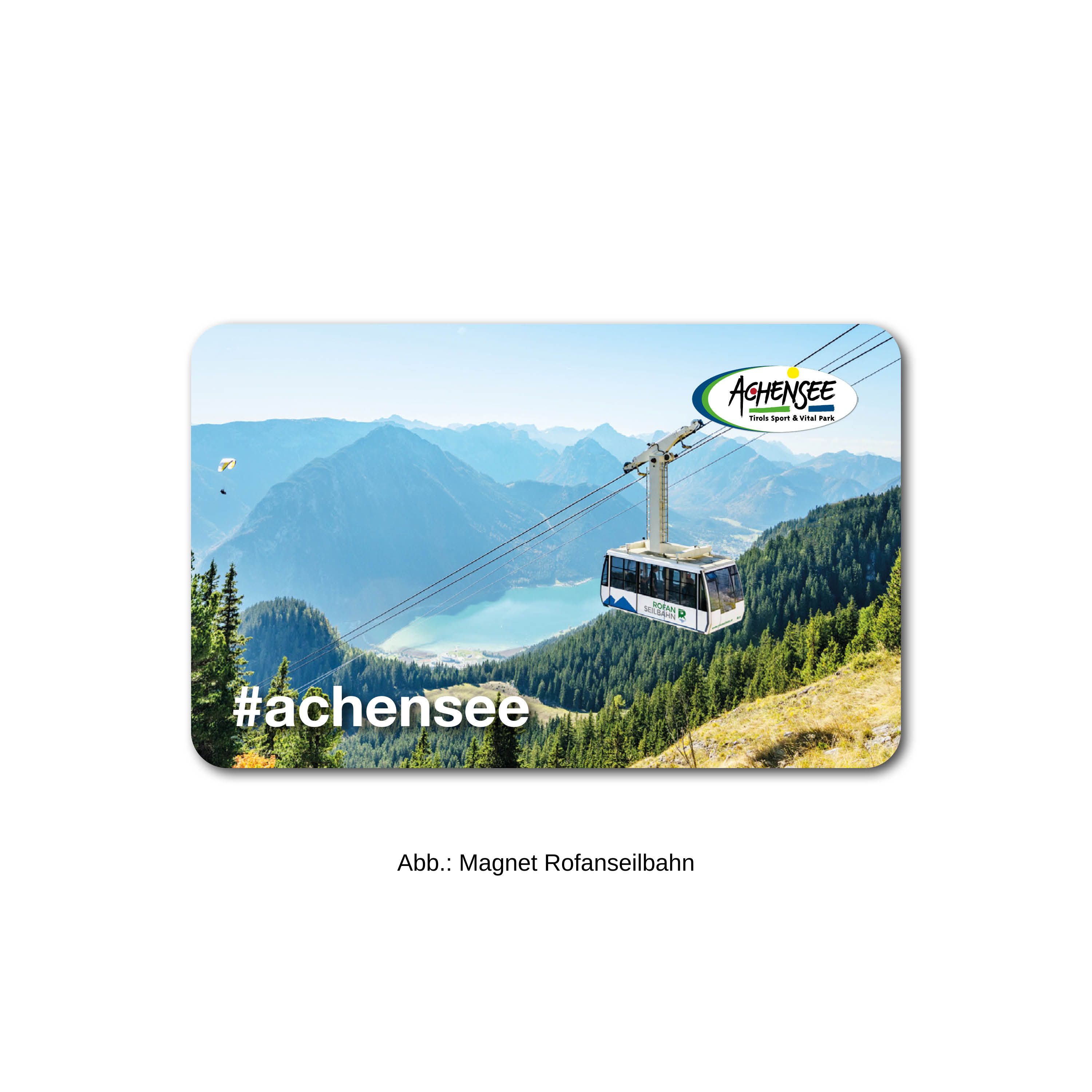 Magnete mit Achensee-Motiv