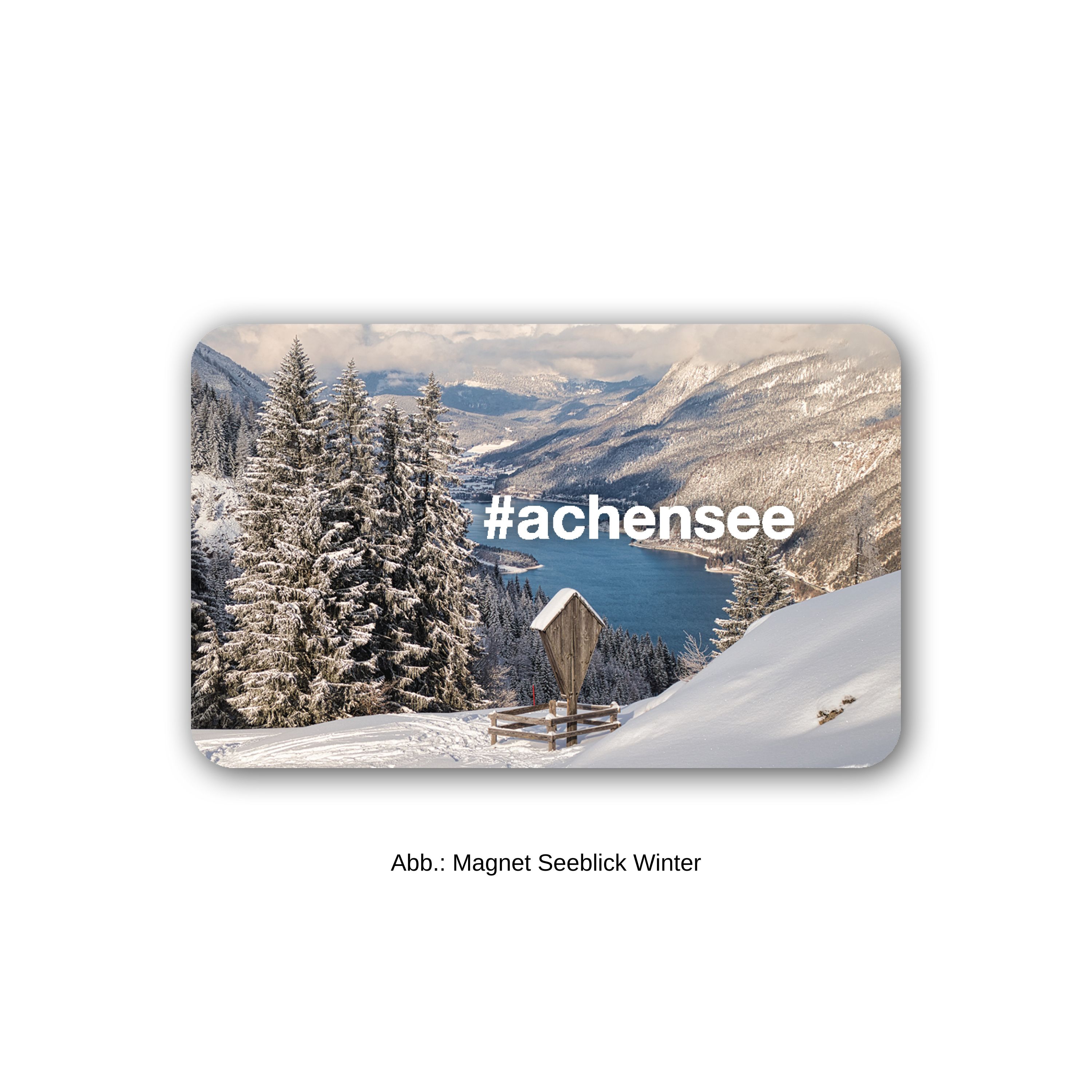 Magnete mit Achensee-Motiv