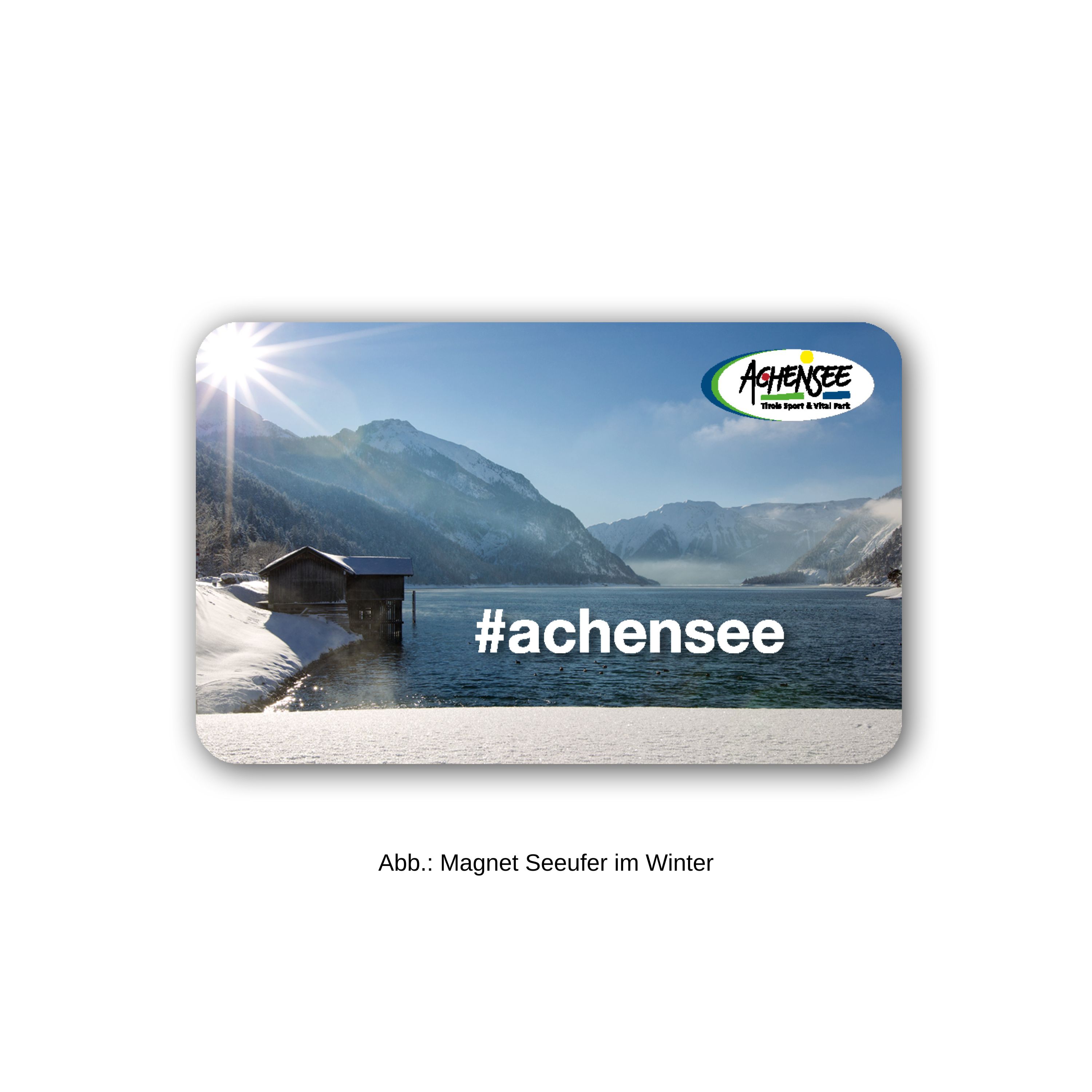 Magnete mit Achensee-Motiv