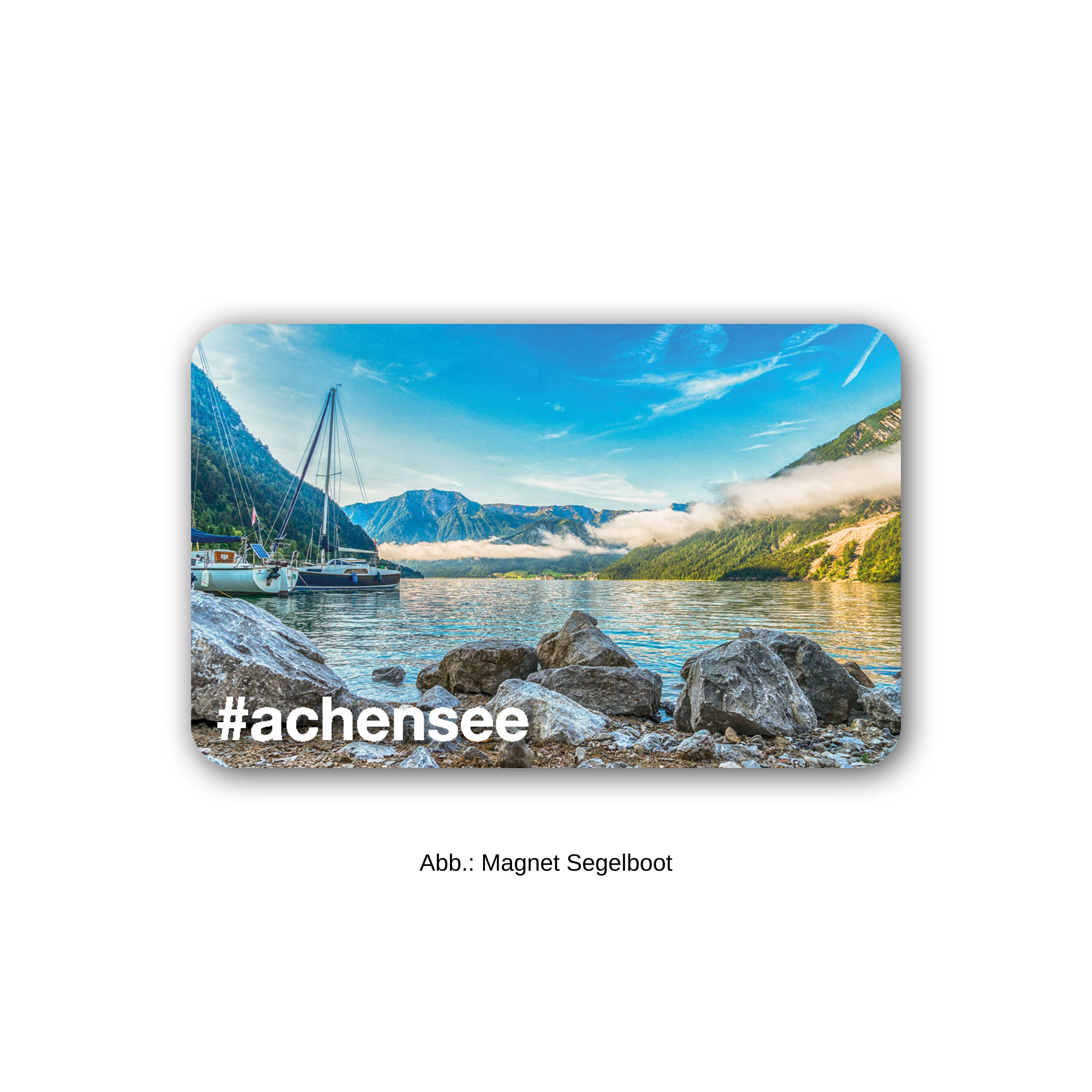 Magnete mit Achensee-Motiv