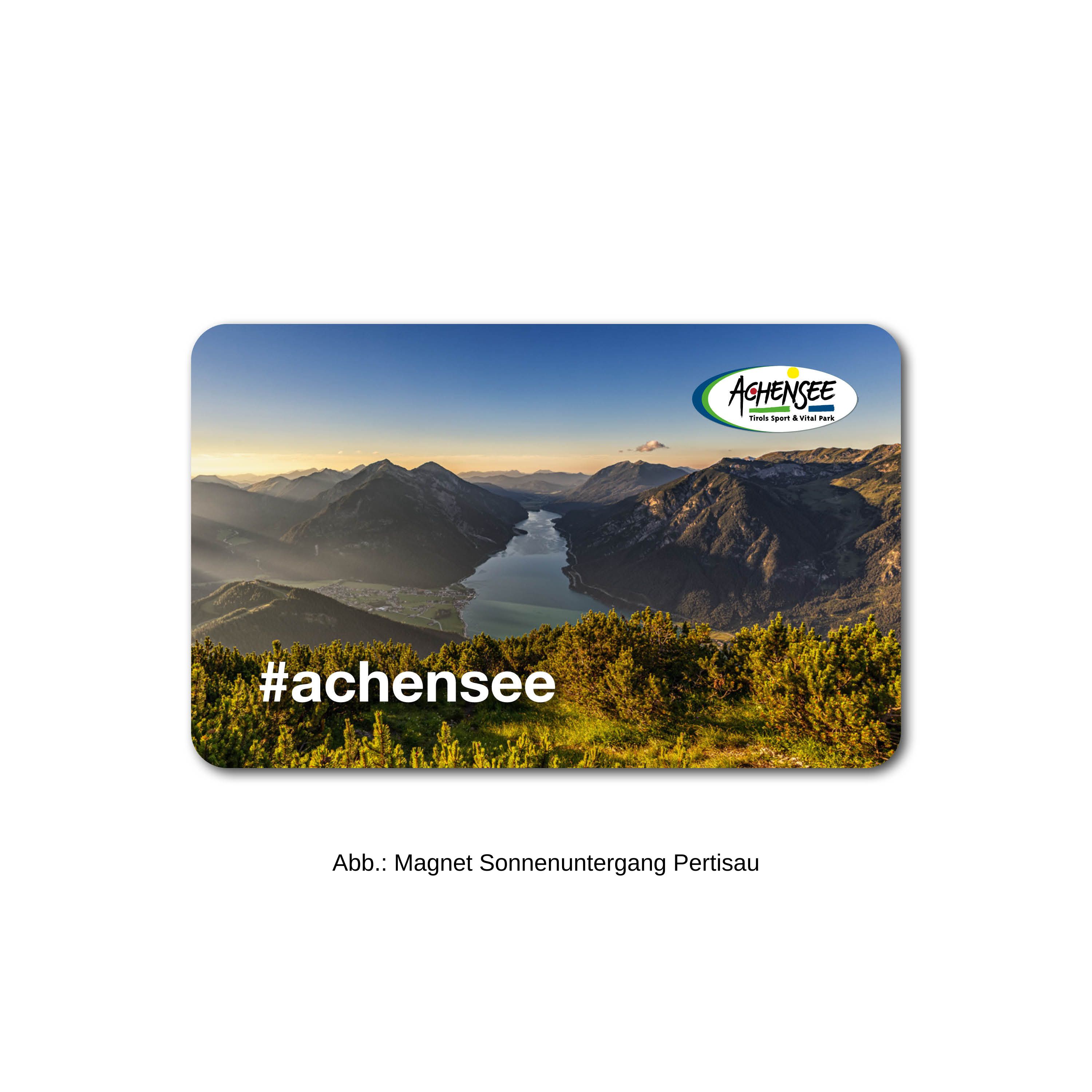 Magnete mit Achensee-Motiv