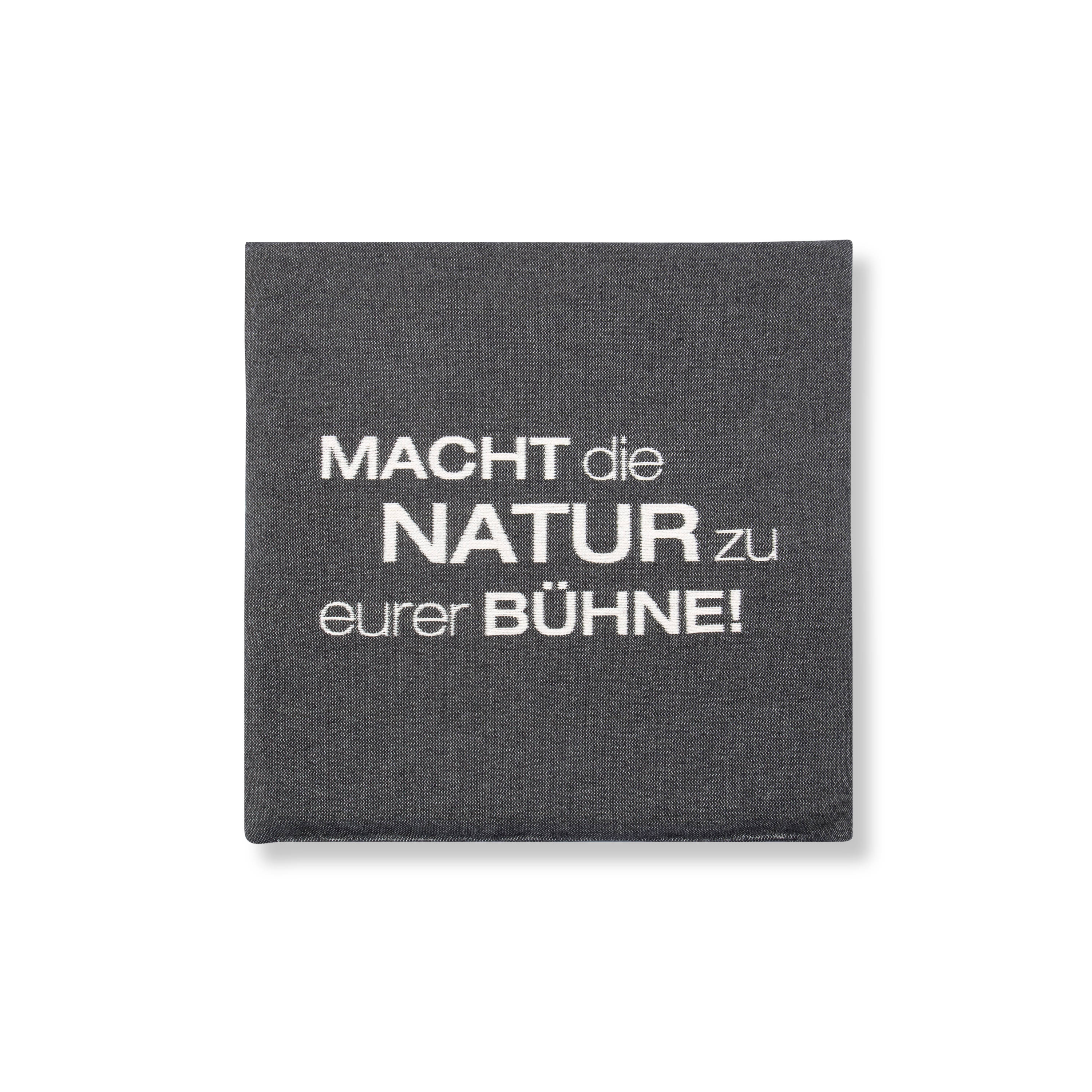 Sitzkissen "Achensee" in grau