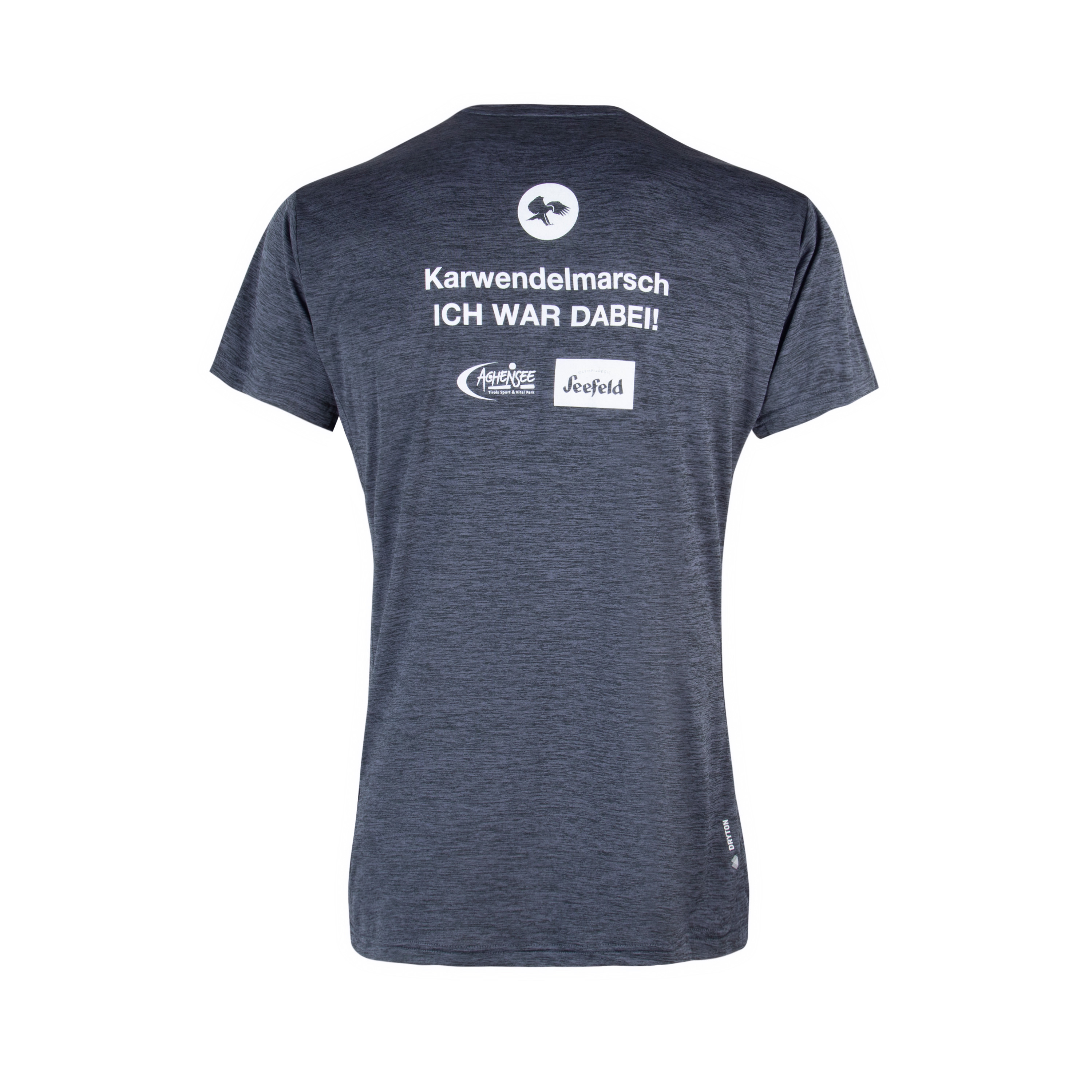 Salewa „Ich war dabei“ Karwendelmarsch Herren T-Shirt in black melange