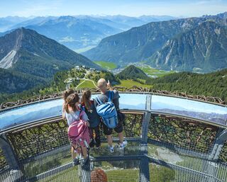 Bergstation Rofan Seilbahn - Gschöllkopf - Bergstation Rofan Seilbahn