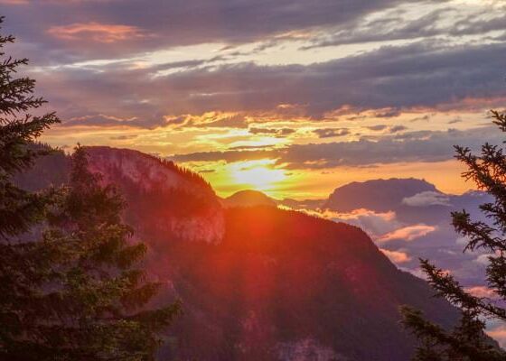 Sonnenaufgangstour zur Astenau Alpe