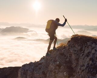 Steinberg - Gfaßsattel - Kotalm - Vorderunnutz - Kögljoch - Schönjochalm - Steinberg